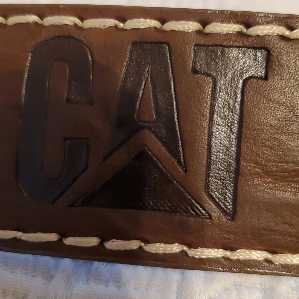 Caterpillar Leather Belt - Picture 10 of 11